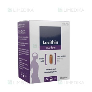 Picture of LECITINAS FORTE PAIRA, 1200mg, 40 kapsulių