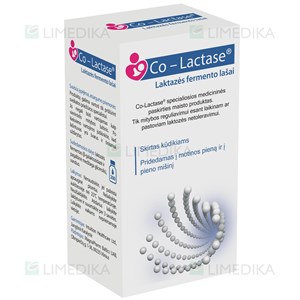 Picture of CO-LACTASE, fermento lašai, nuo gimimo, 10ml