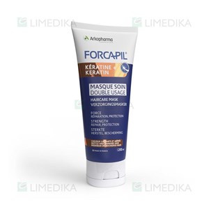 Picture of FORCAPIL KERATIN+, dvejopo naudojimo plaukų priežiūros kaukė, 200ml
