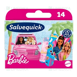 Picture of SALVEQUICK BARBIE, pleistrų rinkinys, 14vnt.